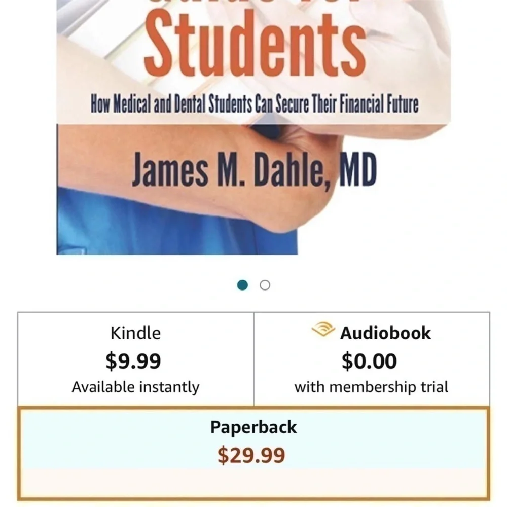 The White Coat Investor's Guide for Students book